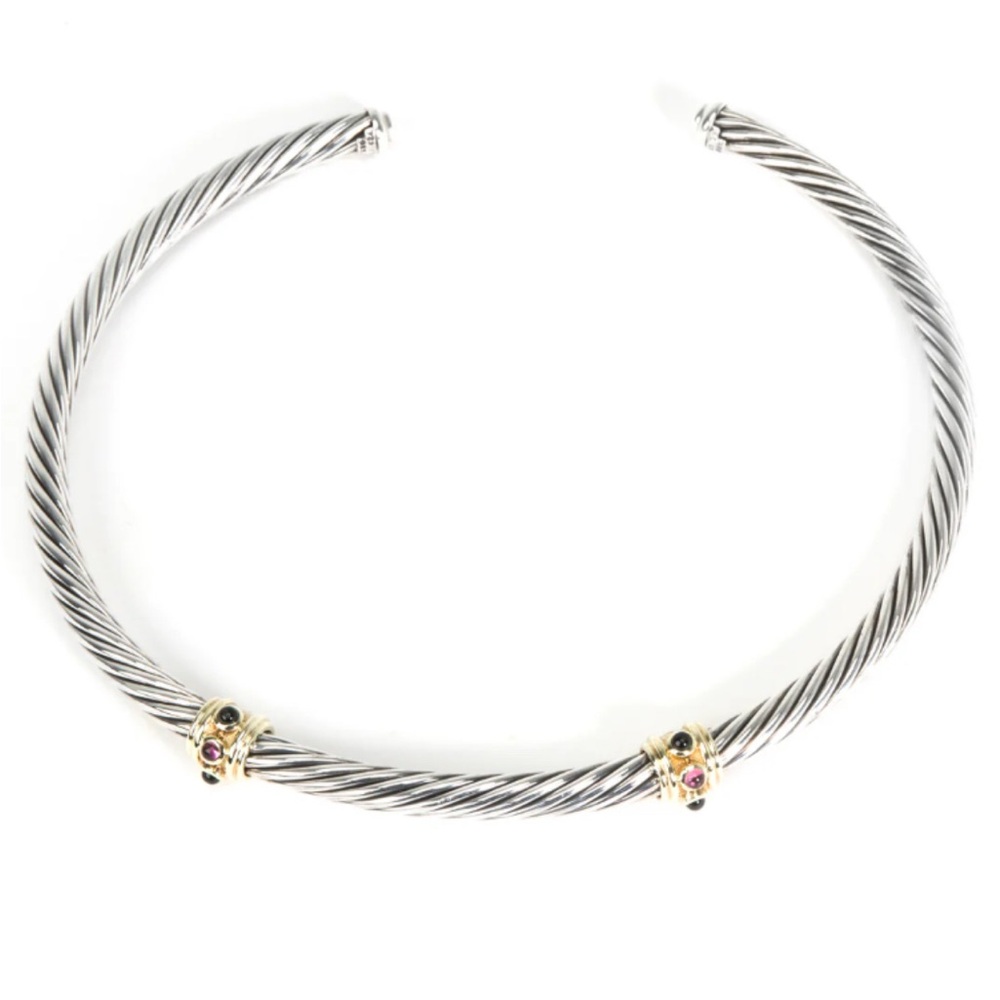 David Yurman Renaissance Cable  hoker Necklace